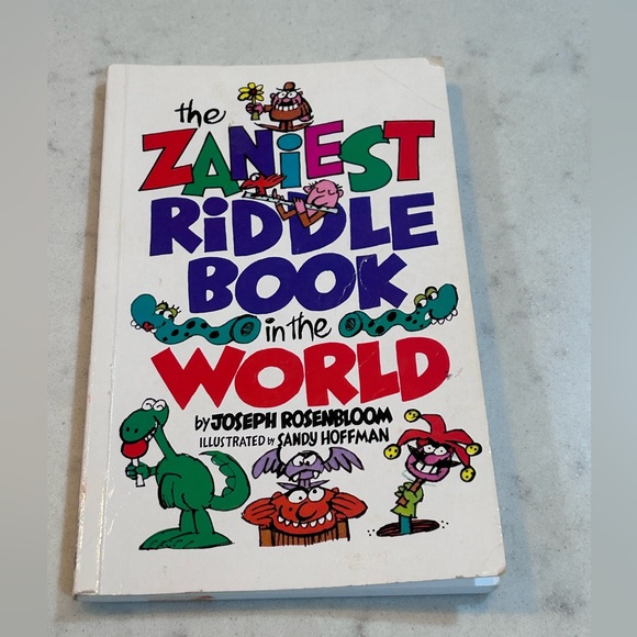 BOGO 2 kids books Nutty Knock Knock jokes & Zaniest riddles by Rosembloom - Picture 2 of 9